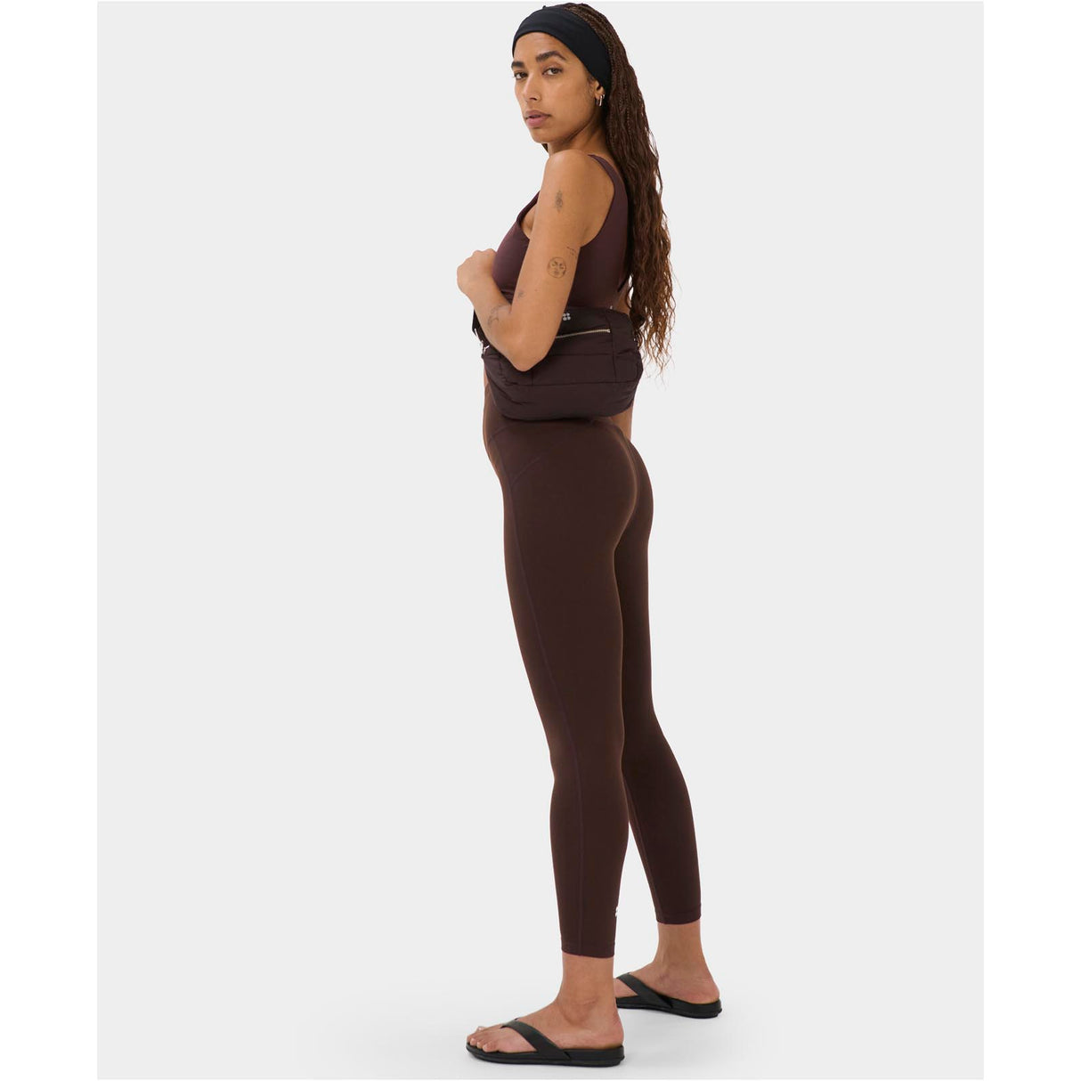 Sweaty Betty All Day 7/8 Leggings Brown
