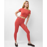 Sweaty Betty All Day 7/8 Leggings Red