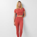 Sweaty Betty All Day Wrap T Shirt Red