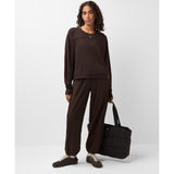 Sweaty Betty After Class Crop Sweat Brwn