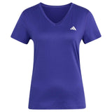 adidas Womens V Neck Tee Purple