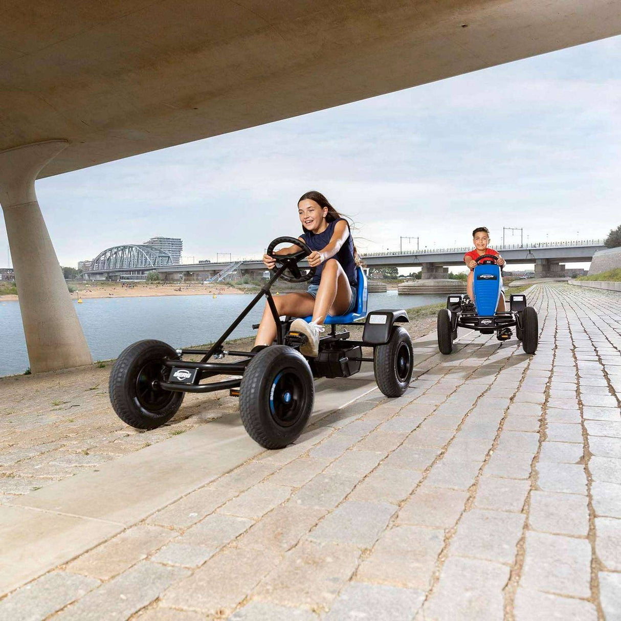 BERG XL B.Pure Blue BFR Go-Kart