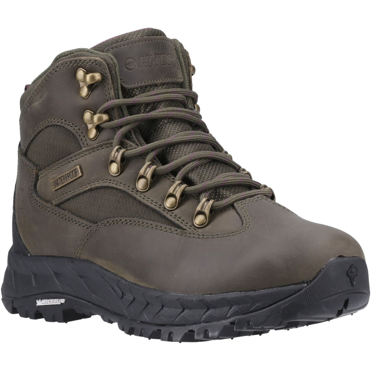 Hi-Tec Womens Euro Trail Boots Khaki