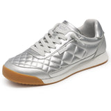Skechers Womens BOBS Billie Wild Comfort Trainers Silver