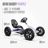 BERG Buddy Purple Go-Kart