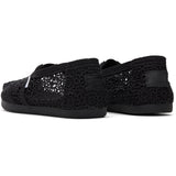 TOMS Womens Alpargata Shoes Black