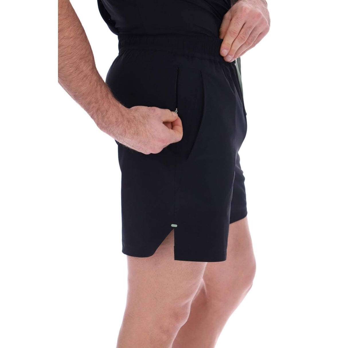 Ted Baker Sport Mens RICHARD Lightweight Running Shorts Black