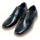 Pod Mens Finch Casual Derby Navy