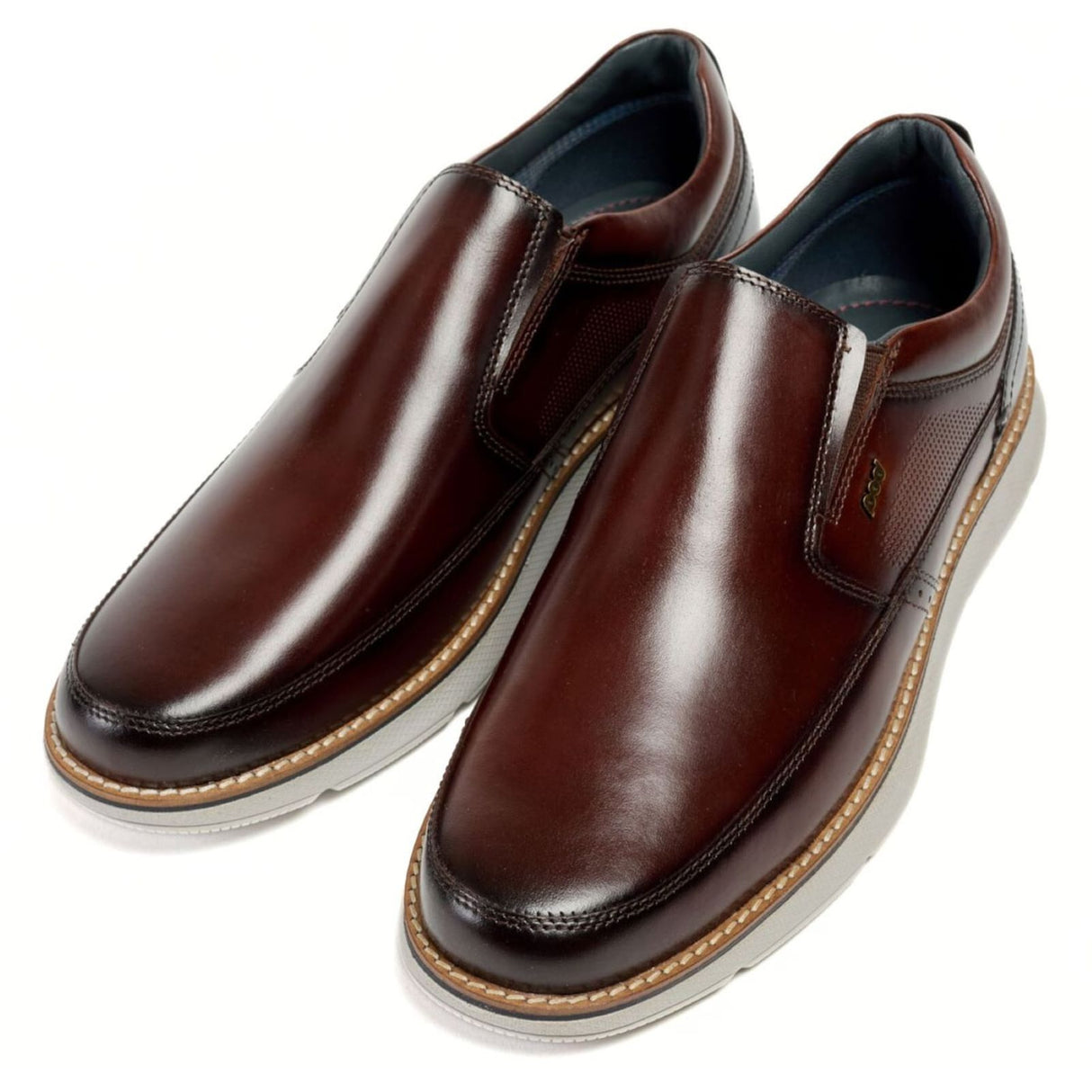 Pod Mens Fowler Casual Slip On Tan