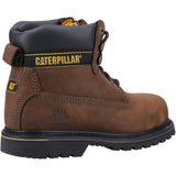 Caterpillar Mens Holton Safety Boot Brown