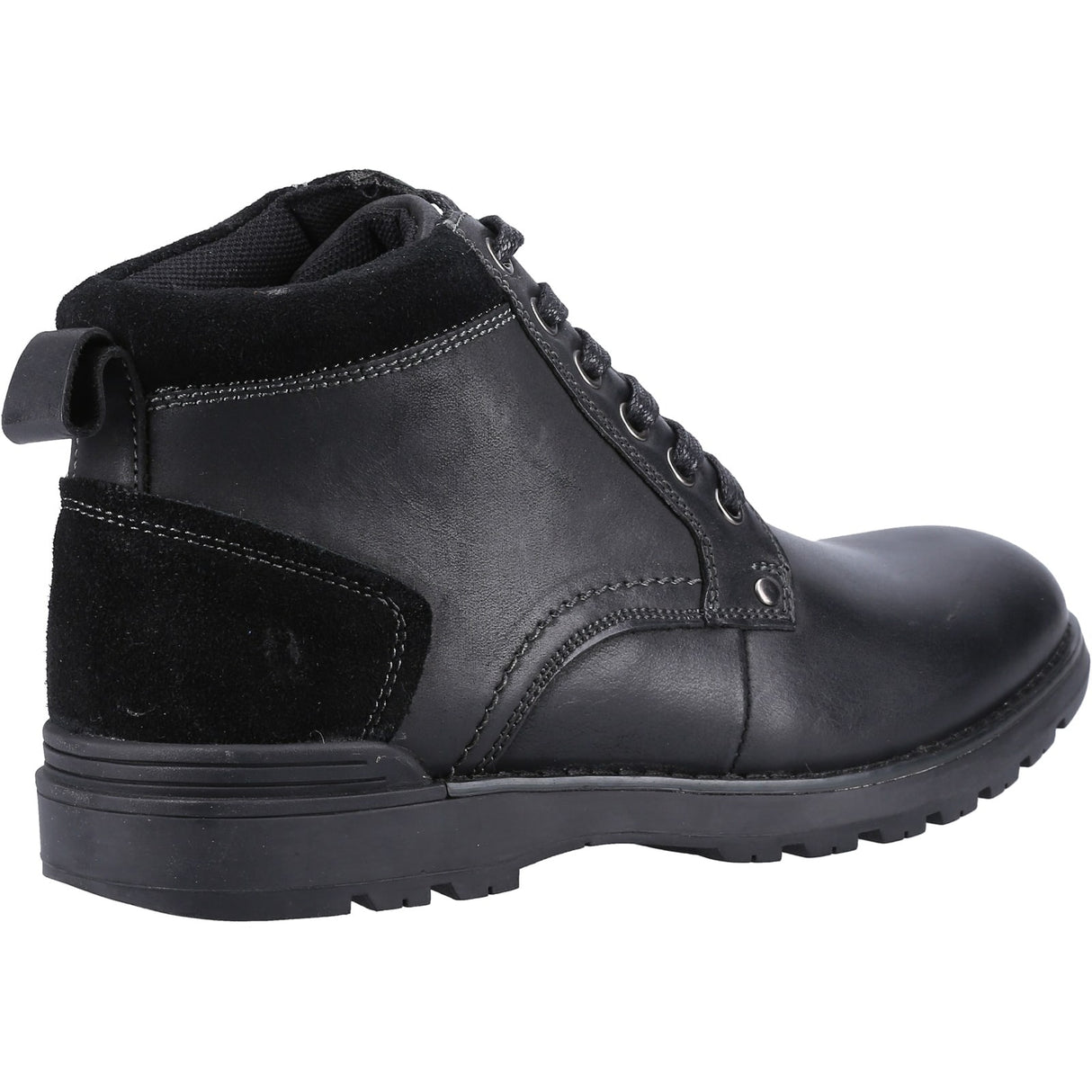 Hush Puppies Mens Dean Boot Black