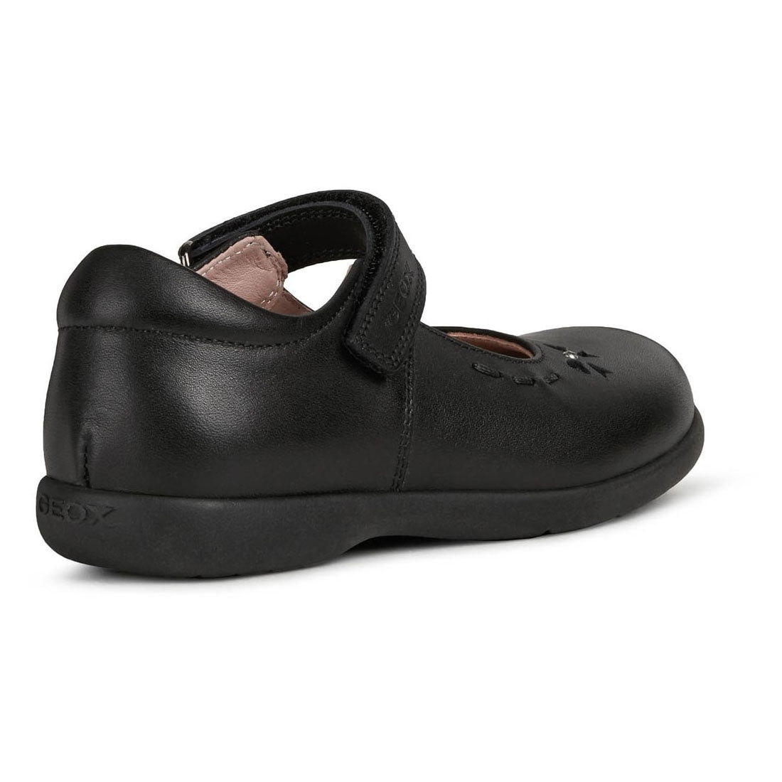 Geox Junior Girls Naimara Girl Ballerina Black