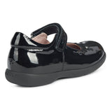 Geox Junior Girls Naimara Girl Ballerina Black Patent