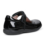 Geox Junior Girls Naimara Girl Ballerina Black Patent