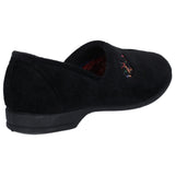 Mirak Womens Bouquet Slipper Black