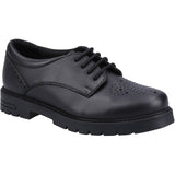 Hush Puppies Girls Jayne Lace Up SNR Shoe Black
