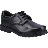 Hush Puppies Mens Oliver SNR Shoe Black