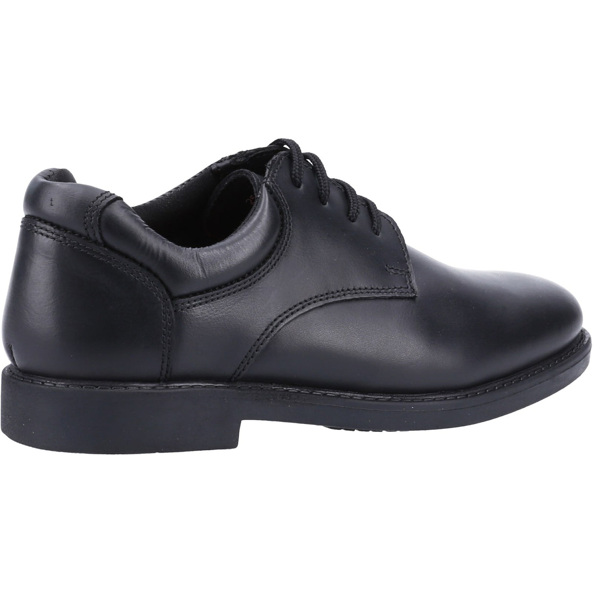 Hush Puppies Mens Tim Senior School Shoe Black