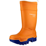 Dunlop Unisex Purofort Thermo+ Full Safety Wellington Orange