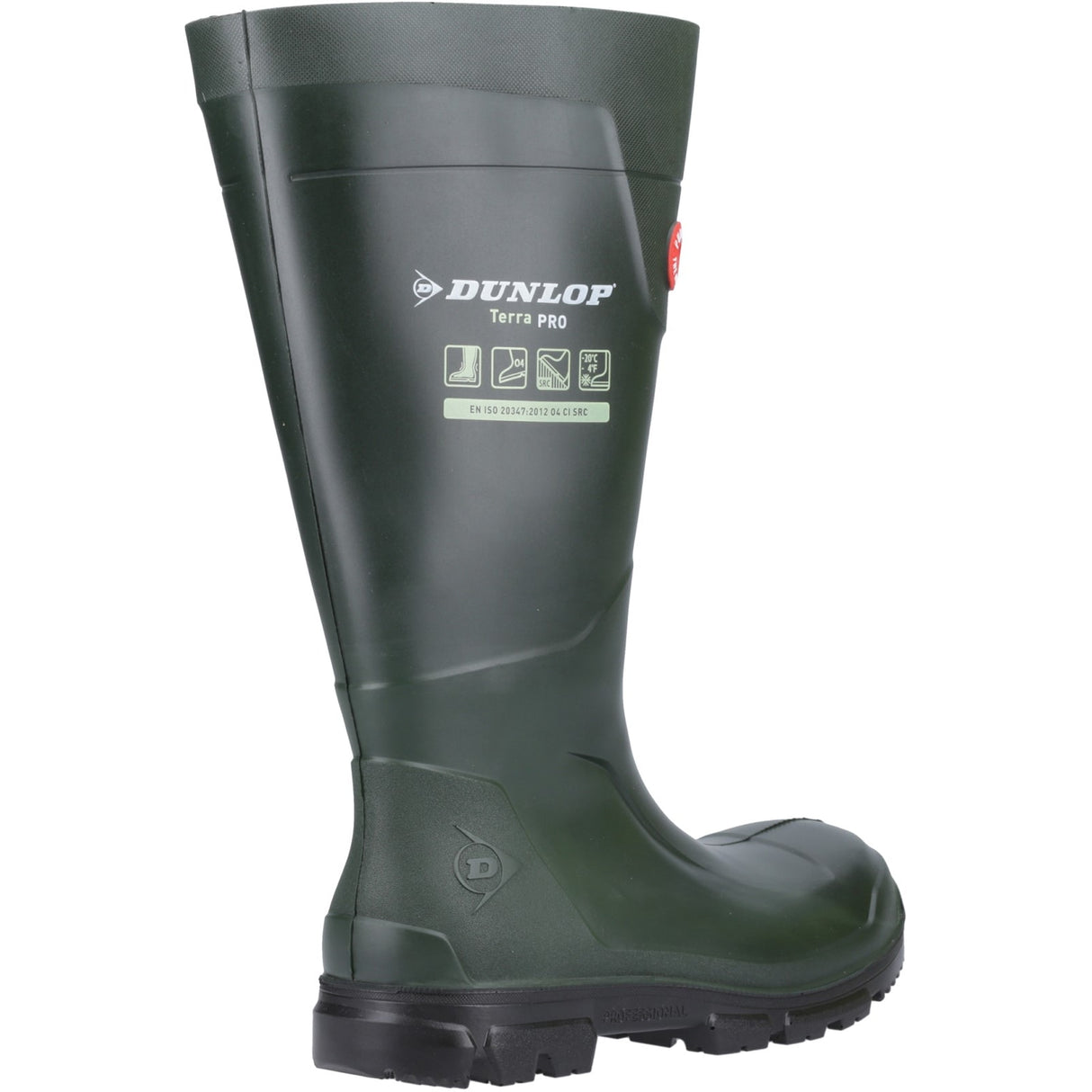 Dunlop Mens TerraPro Wellington Green