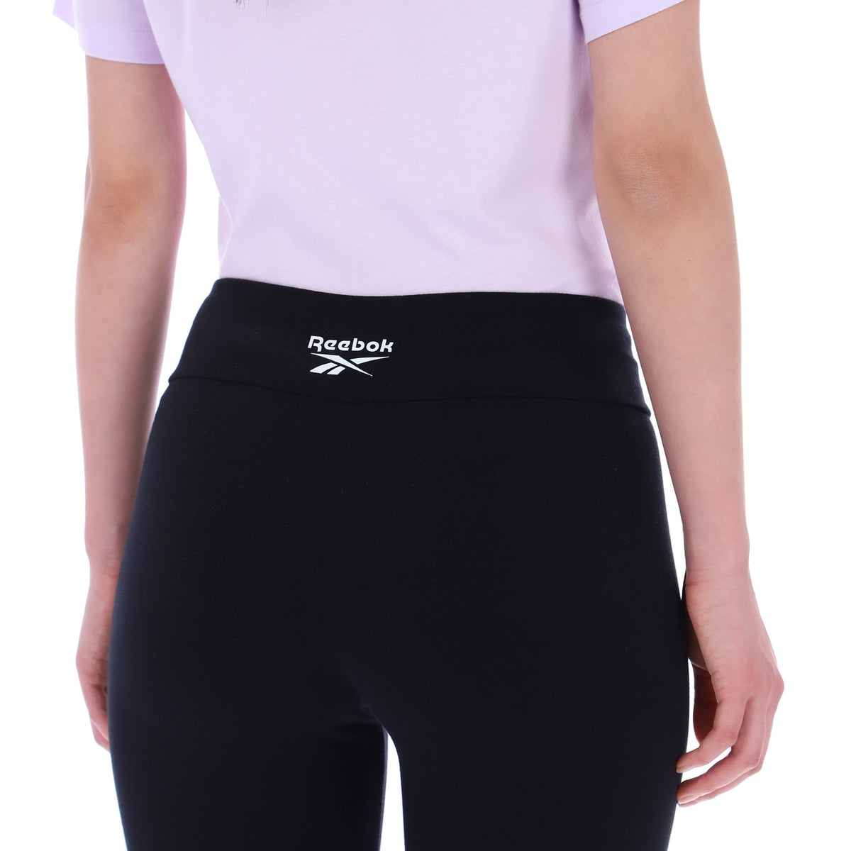 Reebok Womens BRIE SMALL LOGO LEGGING BLACK