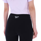 Reebok Womens BRIE SMALL LOGO LEGGING BLACK