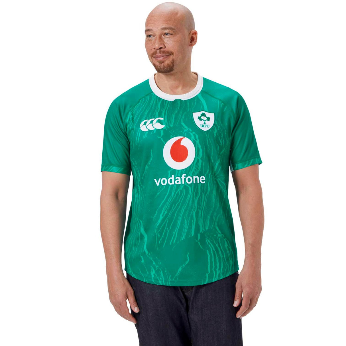 Canterbury IRFU Rugby Ireland 2024/25 Short Sleeved Mens Home Pro Jersey