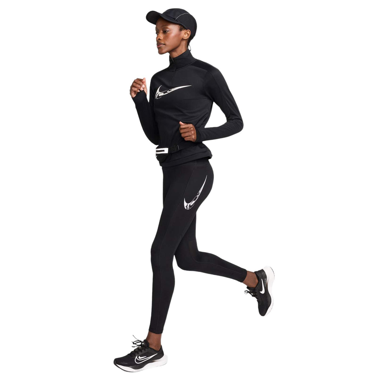 Nike Fast Swoosh Womens Mid-Rise 7/8 Running Leggings