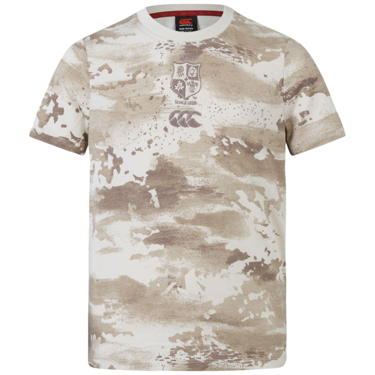 Canterbury British & Irish Lions Rugby 2024/25 Kids Camo T-Shirt