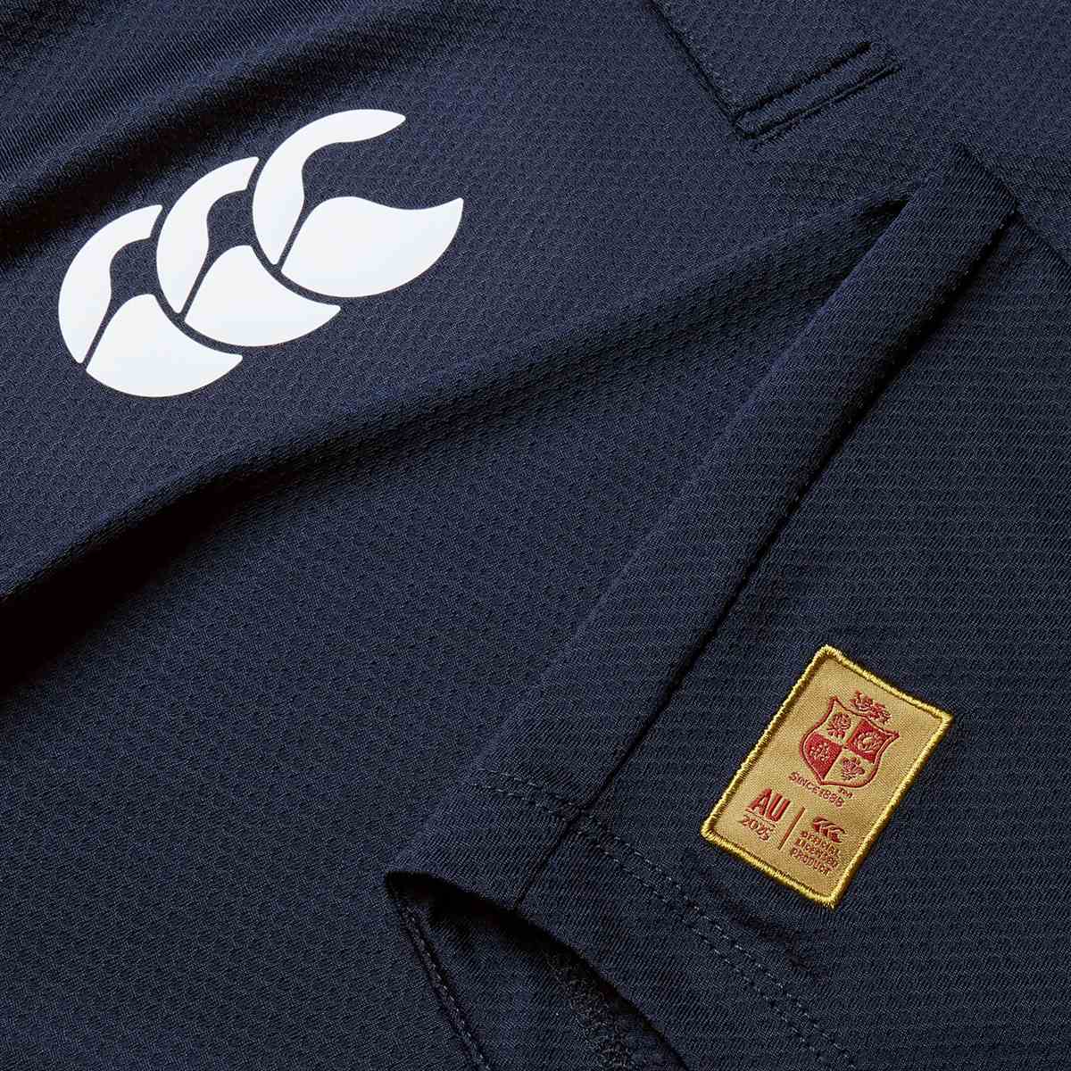 Canterbury British & Irish Lions Rugby 2024/25 Mens Short Sleeved Polo Shirt