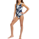 Firefly Sinna Bi-Flow 1-Piece Girls Printed Swimsuit