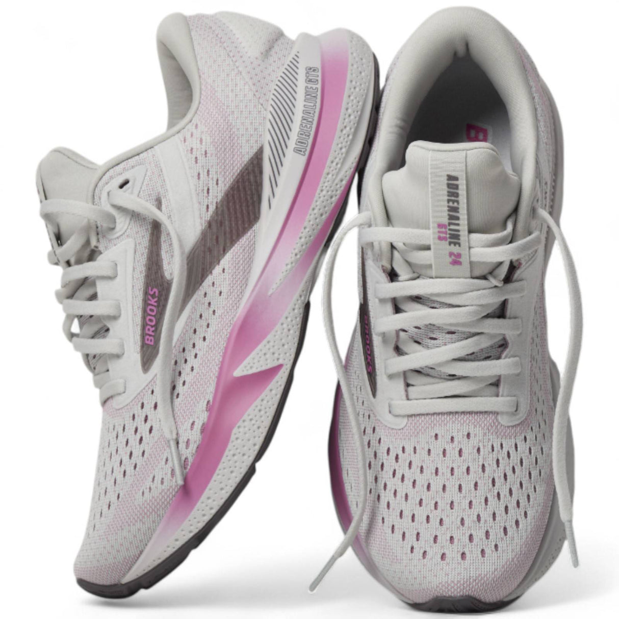 Brooks Womens Adrenaline GTS 24 Running Shoe - Pair View