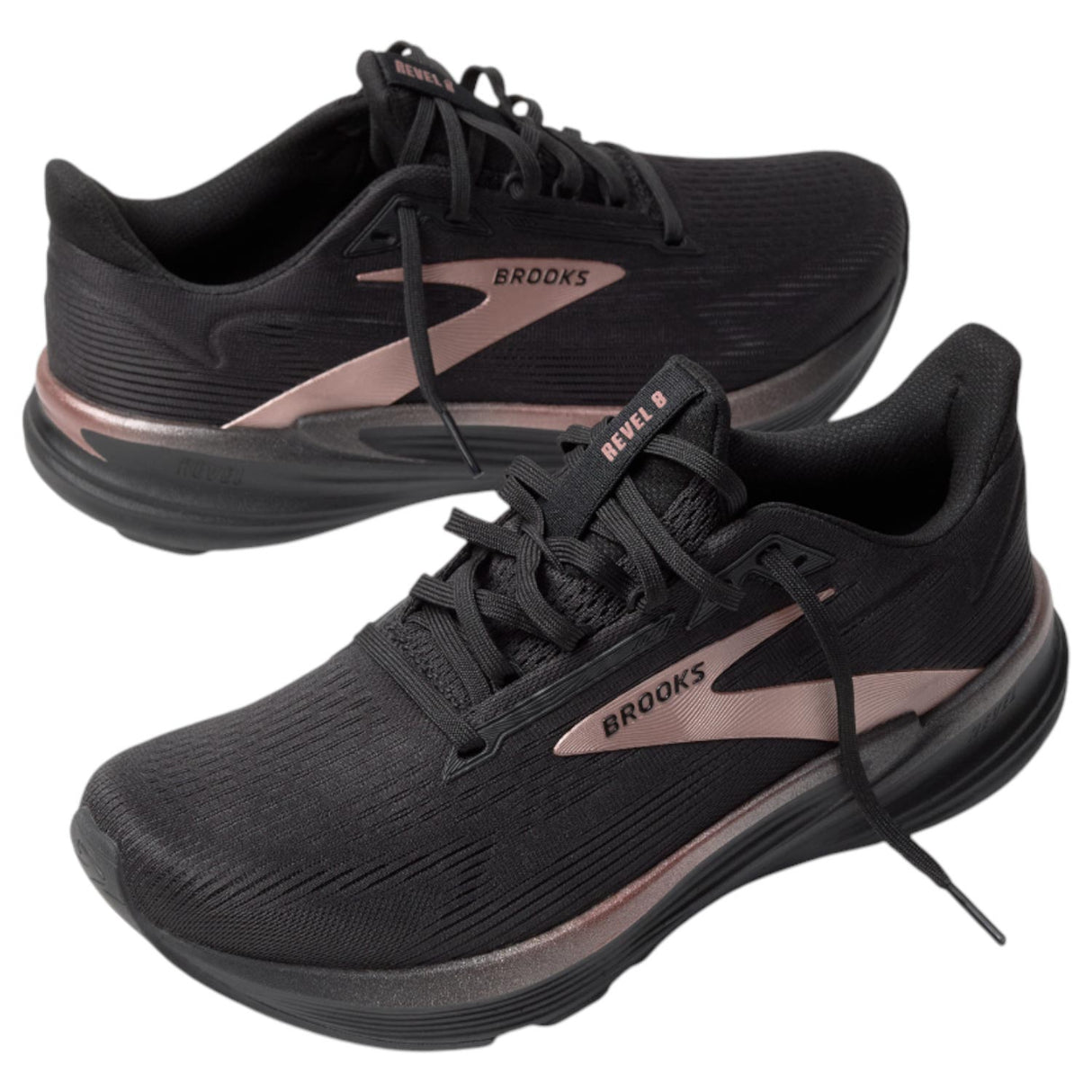 Brooks Womens Revel 8 Black