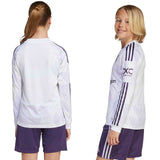 adidas Manchester United Football 2025/26 Kids Long Sleeved Away Jersey