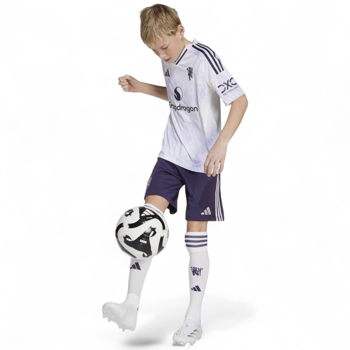 adidas Manchester United Football 2025/26 Kids Away Short
