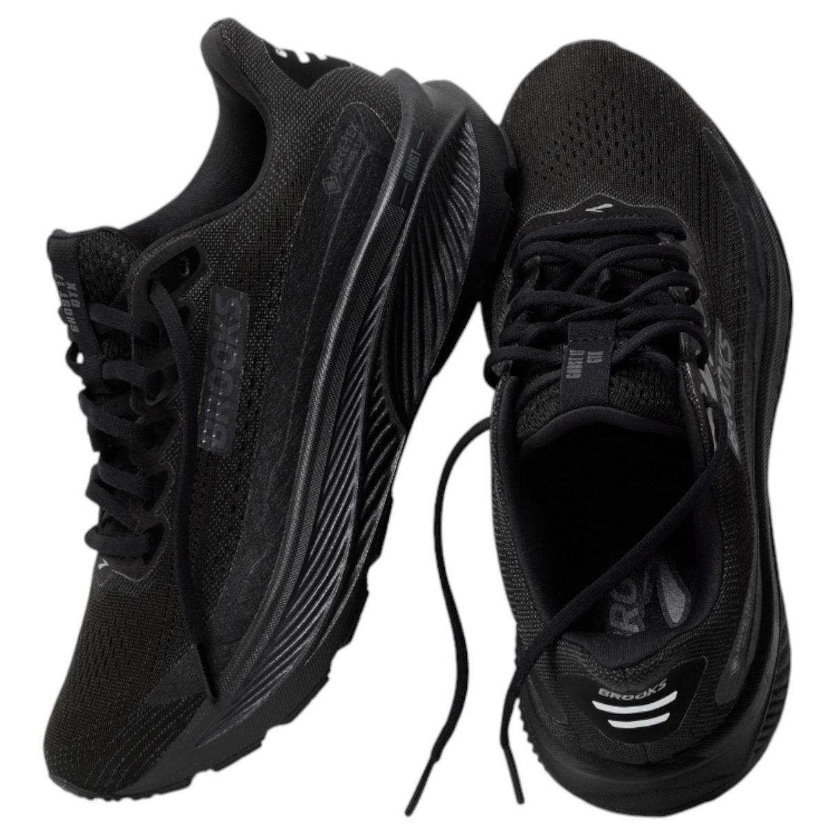 Brooks Mens Ghost 17 GTX Black