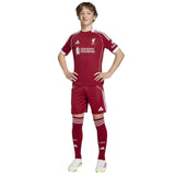 adidas Liverpool Football 2025/26 Kids Home Shorts