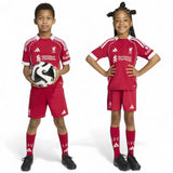 adidas Liverpool Football 2025/26 Mini Kids Home Kit