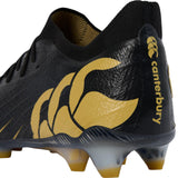 Canterbury Speed Falcon Elite Adults Firm Ground Rugby Boots Close-Up Back View