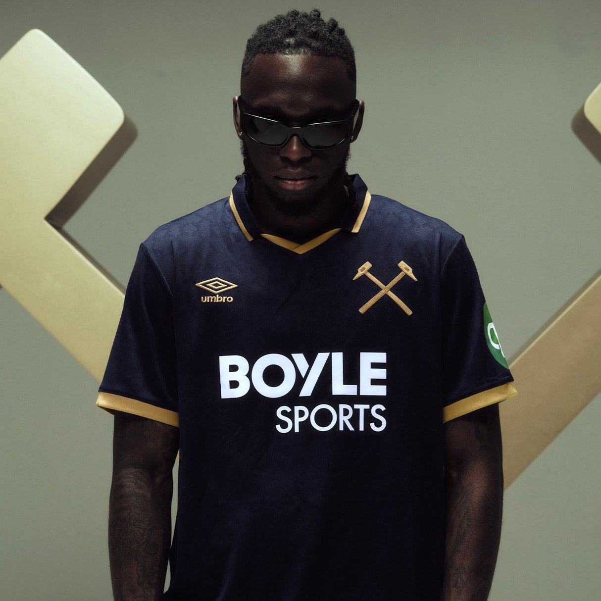 Umbro West Ham Third Jersey Navy