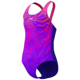 Speedo Girls Digit Placement Splashback Swimsuit