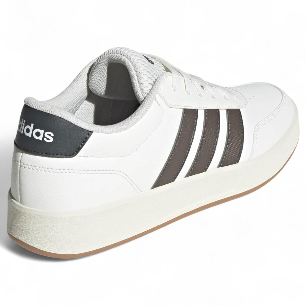 adidas Mens BREAKNET 3.0 White/Brown