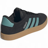 adidas VL Court 3.0 Mens Cushioned Leather Trainers Outer Full View Back Facing