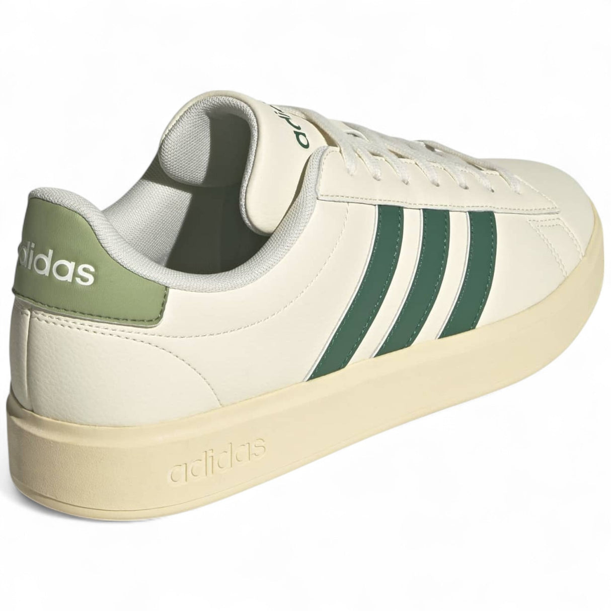 adidas Grand Court 2.0 Mens Regular-Fit Lace Sneakers Outer Full View Back Facing