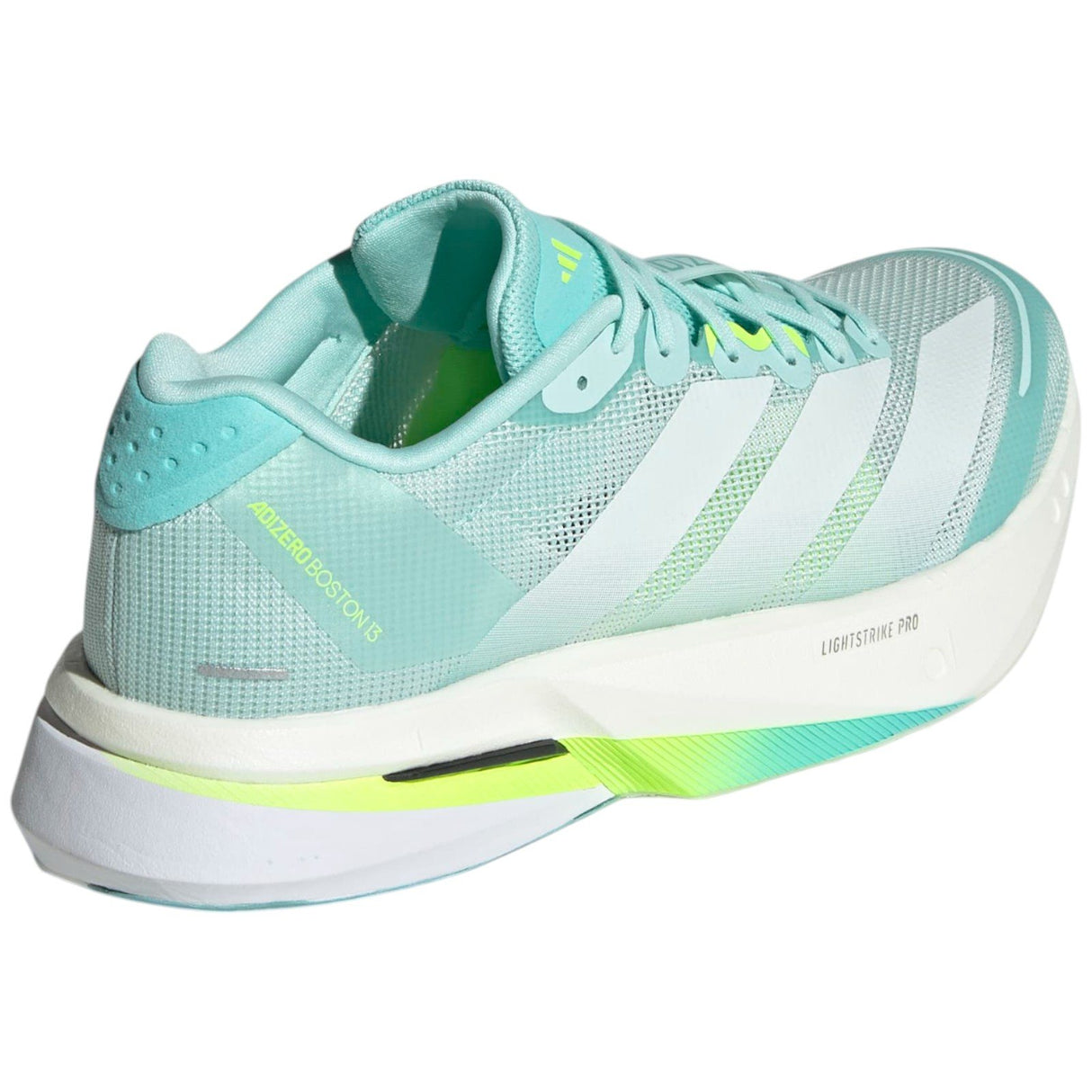 adidas Adizero Boston 13 Lightweight Mens Running Shoes Outer Full View Back Facing