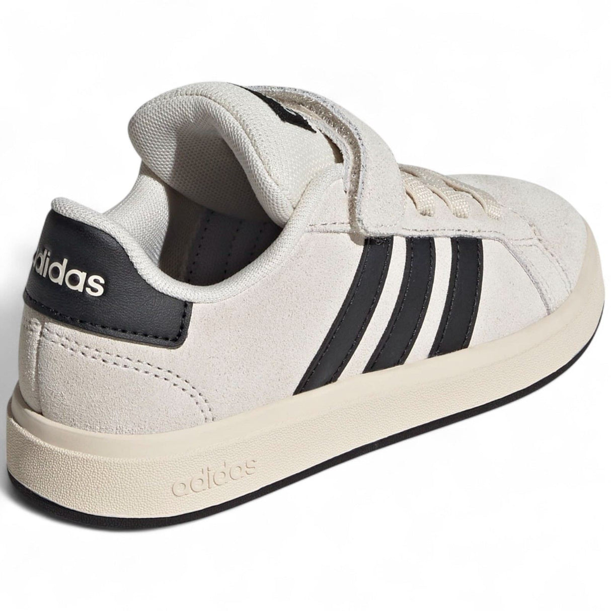 adidas Grand Court 00s 3-Stripe Kids Regular-Fit Shoes Outer Full View Back Facing
