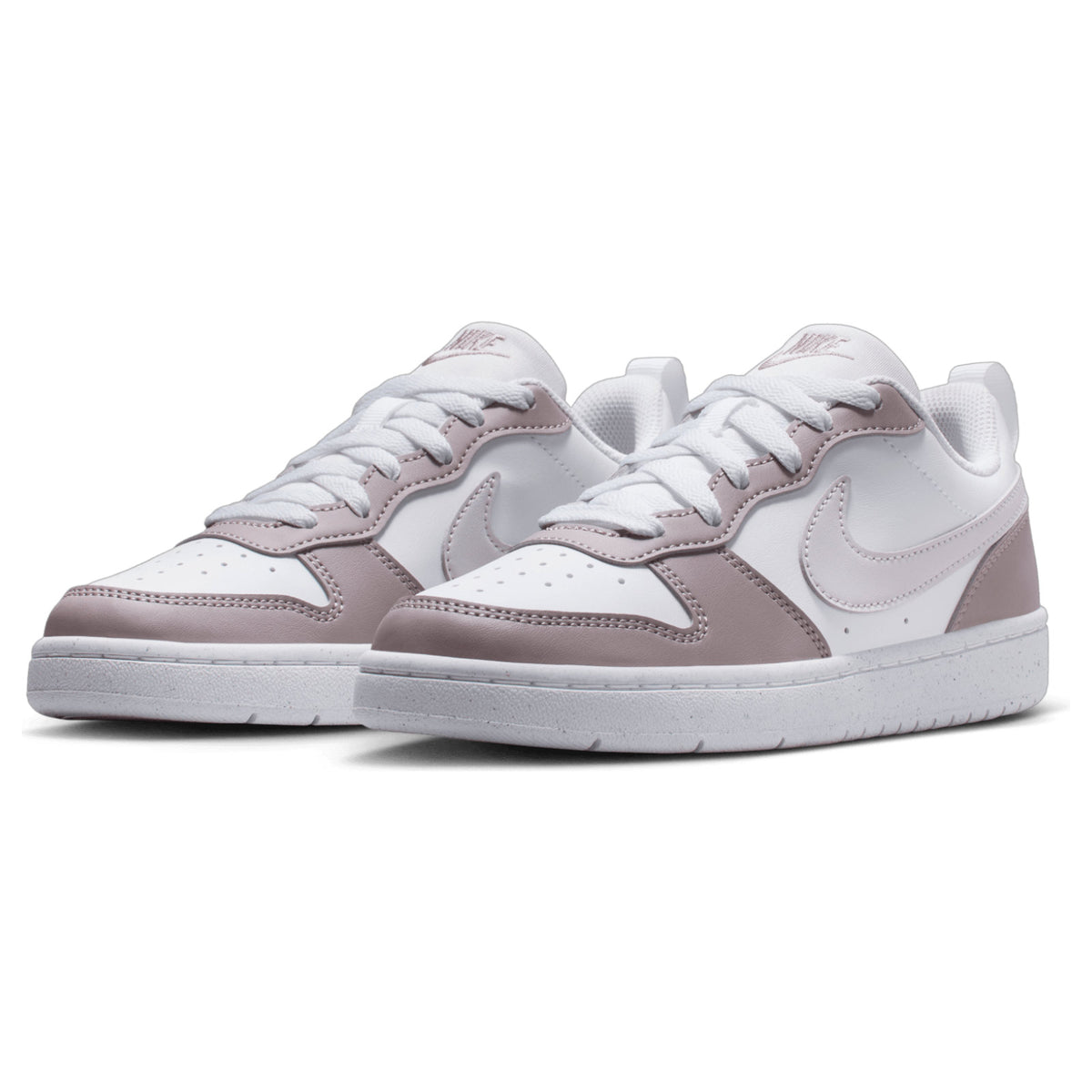 Nike Girls Court Borough Low White