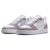 Nike Girls Court Borough Low White