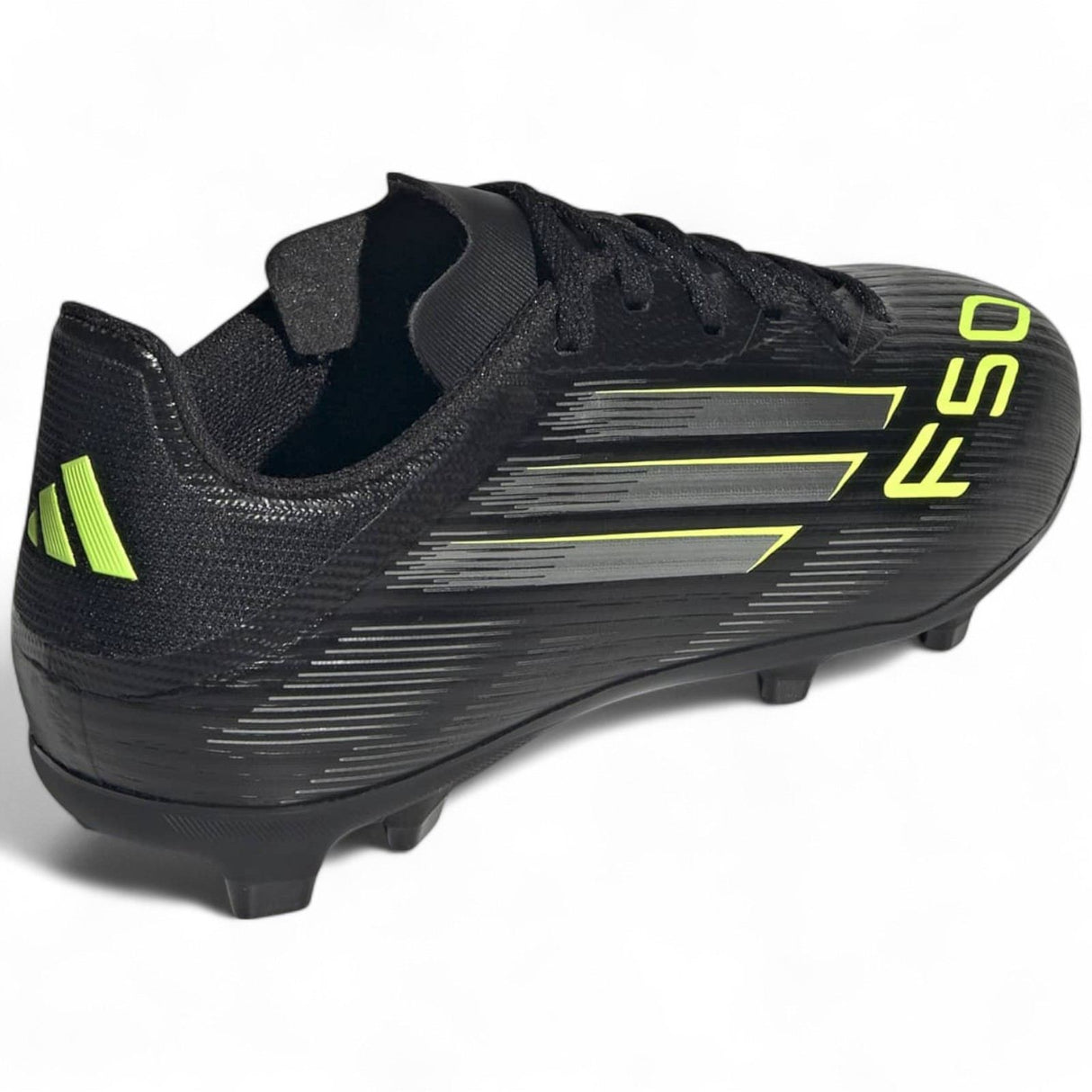 adidas F50 League Kids Firm/Multi Ground Football Boots Outer Full View Back Facing