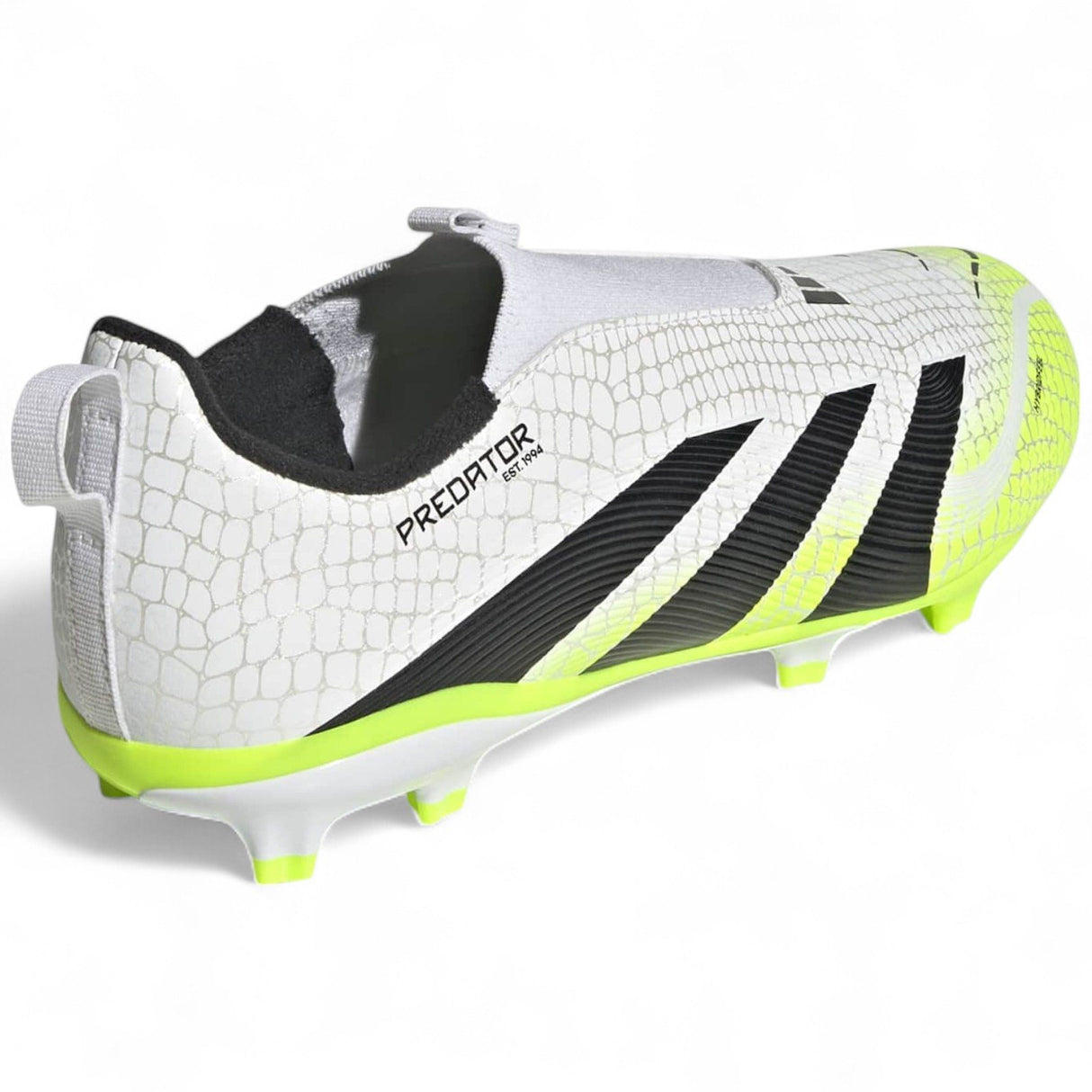adidas Predator League Laceless Kids Firm/Multi Ground Football Boots Outer Full View Back Facing